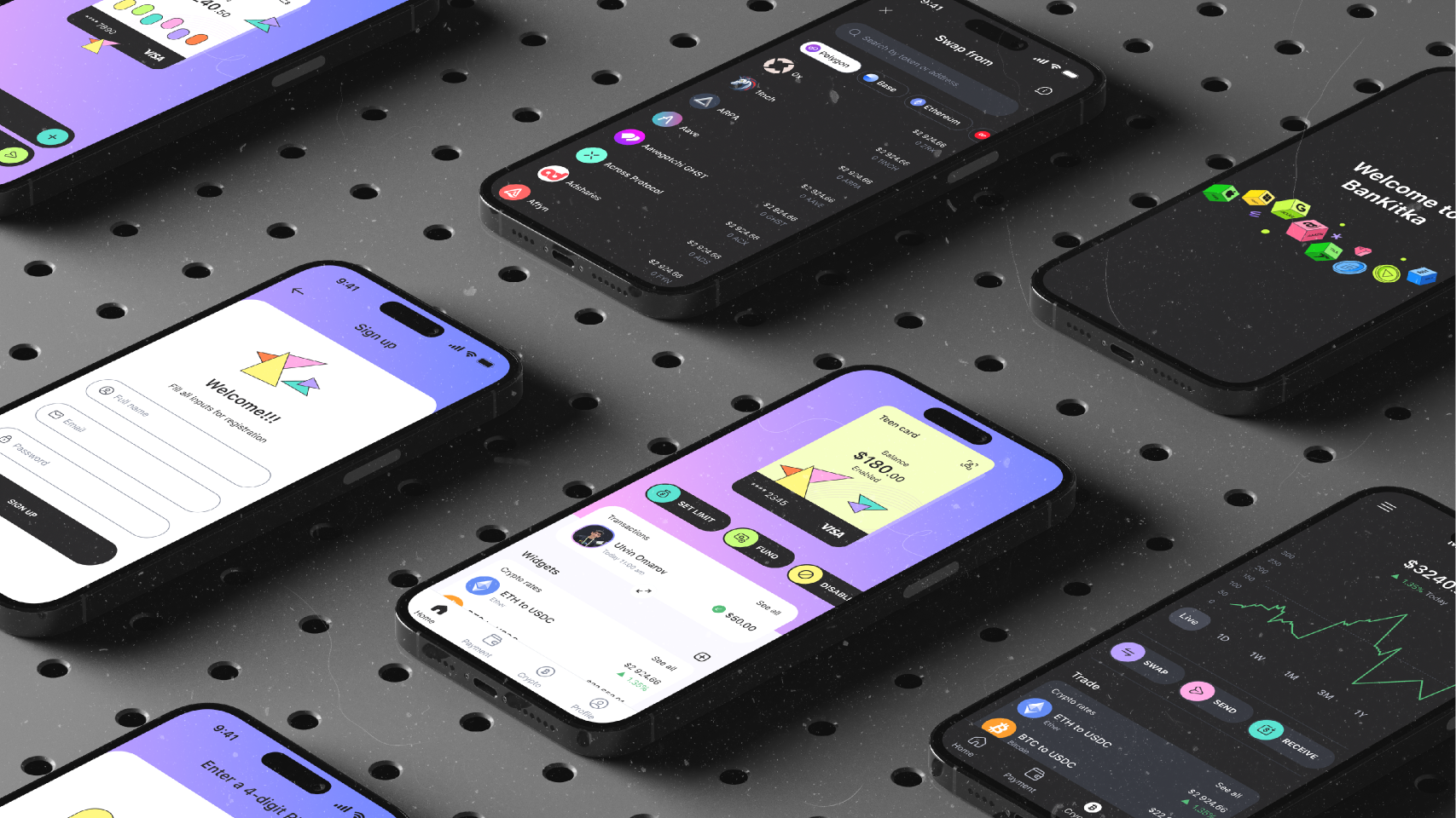 Fintech, Banking, & Crypto Apps